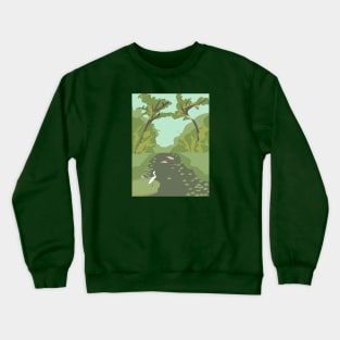 Jungle Animals in Peru Crewneck Sweatshirt